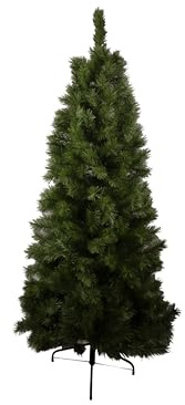 Cosy Home Arbre de Noël synthétique de l'Alaska Vert H150 cm D73 cm