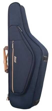 Tenorsaxophon Spezialtasche Rucksack Begleit(Dark blue)