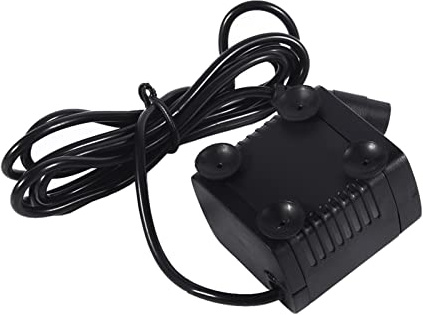 Dilwe Bombas de Fuente Sumergibles para Exteriores, Mini Bomba de Eje de Acero Inoxidable para Estanque de Fuente, de Agua Sumergible Impermeable IP68 de 12 V