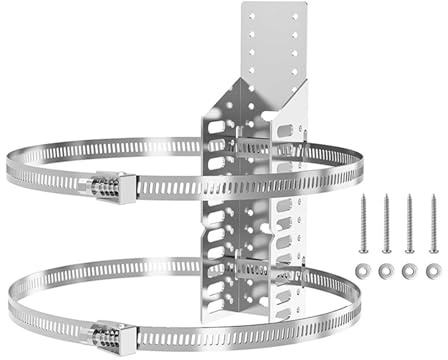 Halterung Für Ausdehnungsgefäß – Metall, Halterung Für Thermisches | Ausdehnungsgefäß, Sichere Montage | Mühelose Installation, Straßenschild-Montagehalterung Für Tanks Mit 5 Gallonen Oder 13 Zo