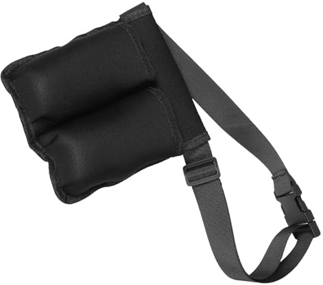 OFFIGAM Ceinture de Massage Portable en Nylon Poches Multiples et Supports pour Bouteilles D'huile Essentielle, Confortable pour Massothérapeutes en Spa ou Salon
