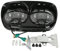 XMT-MOTO Scheinwerfer E-geprüft LED Scheinwerfer E9 geprüft LED Scheinwerfer 5-3/4 5.75'' Projektorlampe Passend für Harley Road Glide Modelle 1998-2013