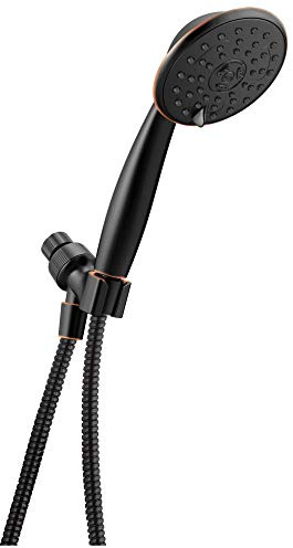 Delta 75532COB Porter Handbrause mit 3 Strahlarten in SpotShield-Ölgummi, bronzefarben