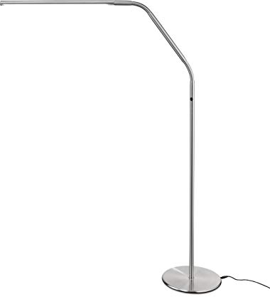 Daylight Company Slimline 3 Floor Lamp, Standing Led, Touch Dimmable Lamp, Ideal for Sewing, Needlework, Quilting, Nail Artwork, Permanent Makeup, Fine Arts and Crafts and Reading, 13W, White