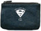 Petit Porte Monnaie en Cuir Porte cles Noir Super Heros Papa