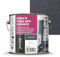 JOVIRA PINTURAS Esmalte Forja Antioxidante al Disolvente. Protección y decoración sobre hierro. (2,3 Litros, Gris Acero)
