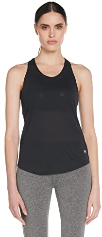 Under Armour Mujeres Streaker Tank-Top Laufbekleidung Camiseta De Running Black - Negro XS