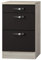 OPTIFIT Kult Küchen-Unterschrank 3 Schubladen »Faro«, grau, 50 cm breit, U536-9+KUFR