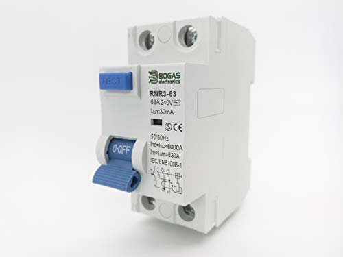 Interruptor Diferencial tipo AC con MiniFiltro de Armónicos (Electro-Magnetic) (63 Amperios)