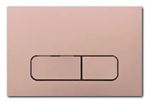 StarBlueDisc Betätigungsplatte für Geberit Delta UP100 und Sigma UP320 Vorwandelemente (Rose Gold)
