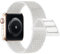 Lobnhot Nylon Cinturino Compatibile con Cinturino Apple Watch 40mm 38mm 41mm, Cinturino Sport Regolabile Compatibile per iWatch Serie 10 9 8 7 SE 6 5 4 3 2 1, Riflettore Bianco