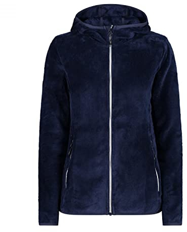 CMP Damen Damenjacke mit Fester Kapuze fleecejacke