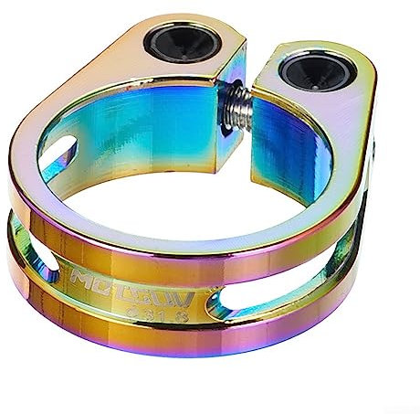 Collier de serrage creux pour tige de selle de vélo, bague de serrage pour VTT, couleur vive 31,8 mm