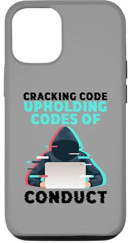 Hülle für iPhone 14 Programmierer-Sicherheit, Code knacken, Verhaltenskodizes