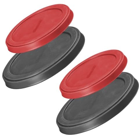 Westmark Frischhaltedeckel – Dehnbarer, wiederverwendbarer Silikondeckel für Dosen, kleinere Schalen oder Joghurtbecher – ø 10 + 8 cm, Silikon, 4 Stück