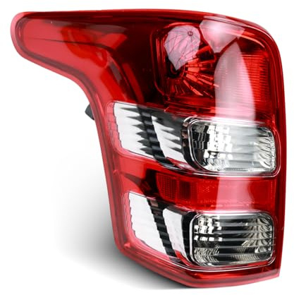 Anlseiod Left Heckleuchte für Mitsubishi L200 2015 2016 2017 2018 | Optische Gruppe Hinten für L200/Triton 2015-2018 8330A943 Rückleuchte Rücklicht Bremslicht Seite