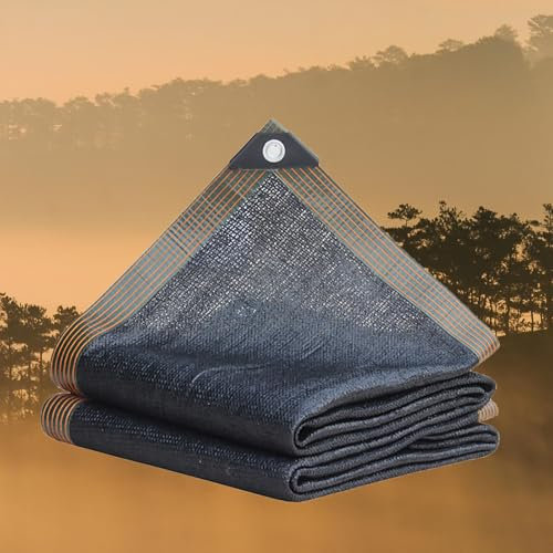 Red De Sombra Toldo Parasol 4x5 Tela para Sombra Exterior 5 4 Techo Toldo Parasol Camping Jardin Malla Sombreo Toldo para Invernadero/balcón/Patio/Techo/cochera,black-4x5m