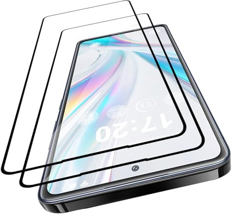 VideoSecu 2 Stück für Panzerglas für Samsung Galaxy S20 FE Schutzfolie, 9H Härte HD Blasenfreie Gehärtetes Glas Displayschutzfolie - 100% Touchgenauigkeit, Kratzfest, Ölfrei, Vollständige Abdeckung