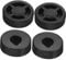 LABRIMP 4Pcs Speaker Isolation Feet Pads Durable Subwoofer Isolation Mat for Amplifier Turntable Shock Absorption Audio Vibration Isolation Base for Home Audio Setup