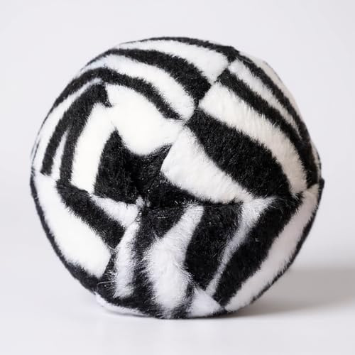 Animalischer Anti-Stress-Ball Squeeze Yoga & Anti Stressball Ball Knetball - ideal zum Entspannen und gut für Menschen mit Arthritis Händen (Zebra)