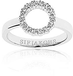 Sif Jakobs Jewellery Damen Ring Biella Piccolo mit weißen Zirkonia