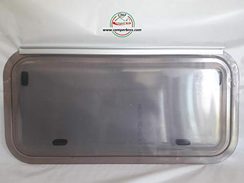 Finestra Universale AFRICA WxH 1200x300 - Colore MARRONE: Ricambi Accessori Camper Caravan