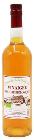 Vinaigre de cidre bio non filtré non pasteurisé vieilli en fût de chêne - Domaine de la Galotière - bouteille 75cl - Produits-Normandie