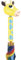 Vilac- Regenschirm Flip Flap die Giraffe, 4417S, Gelb