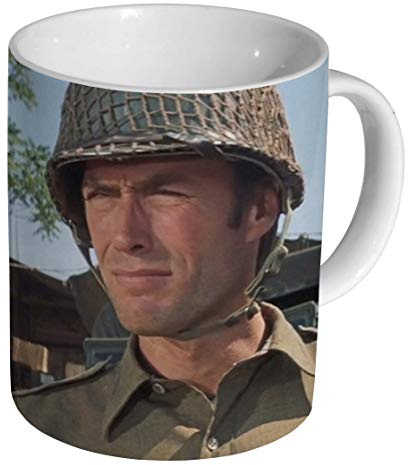 Kelly's Heroes Clint Eastwood Oddball Ceramic Coffee Mug/Cup