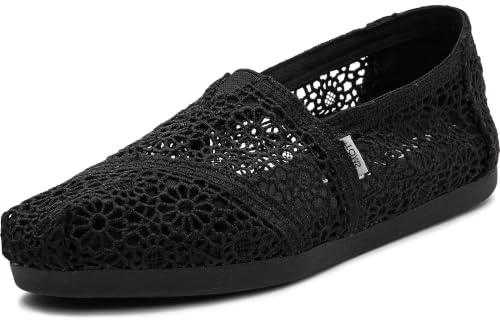 Toms Damen Alpargata Classic Women Crochet InlineFlache Slipper
