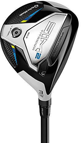 TaylorMade SiM 2 Titanium Fairway Herren Rechtshänder Graphit Regular 5 Holz, Schwarz/Hellgrau