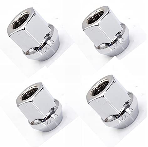 THua store 4pcs 19mm M12 X 1.5 Nuts Alloy Wheel Fit For Ford Fit For FIESTA Fit For FOCUS KA Fit For MONDEO Fit For C-MAX 1988-2014