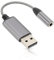 USB to 3.5mm Jack Audio Adapter, USB to Headphone and Microphone Jack, External USB Sound Card, Gaming Headset Adapter for PS5, PC, Laptop, Desktop, etc.