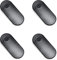 HYS Gürtelclip auf der Rückseite, Kompatibel mit Motorola Talkabout Tlkr T42 T62 T82 T82 Extreme T4 T5 T6 T7 T8 Walkie Talkie, tragbarer Ersatz-Gürtelclip (4 Stück)