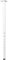 Jahof Tischbein Metall Höhenverstellbar 55-90 cm für Tischplatte, Möbelfüße Verstellbar für DIY Möbel, Schreibtisch, Esstisch, Couchtisch, Bürotisch, Ø50/45 mm, mit Schrauben, 1 Stück (Weiß)