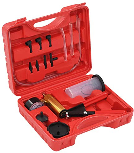 DCRAF Set di mobili Kit spurgo freno e pompa per vuoto