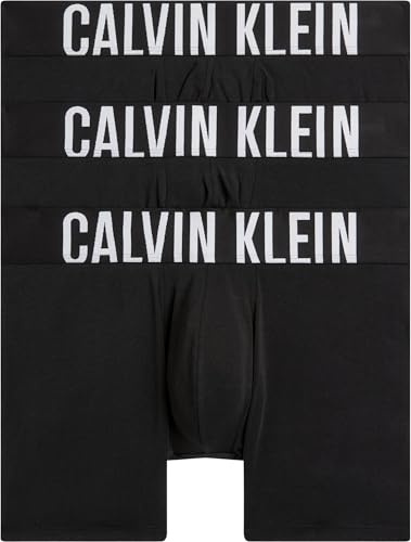 Calvin Klein Boxer Brief 3pk 000nb3609a Boxer Aderenti Uomo (Pacco da 3)