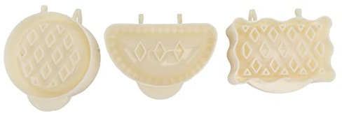 3PCS Pie Moulds Set, ABS Mini Hand Pie Maker Environmentally Friendly Pie Moulds for Kitchen Christmas