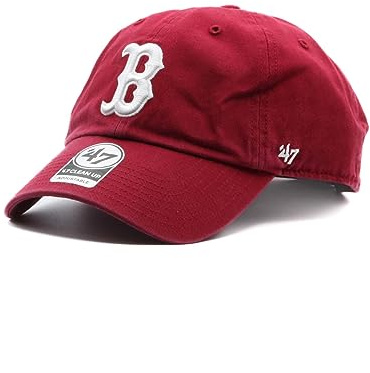 '47 Brand Boston Red SOX Clean Up Cap, bordeaux, Einheitsgröße