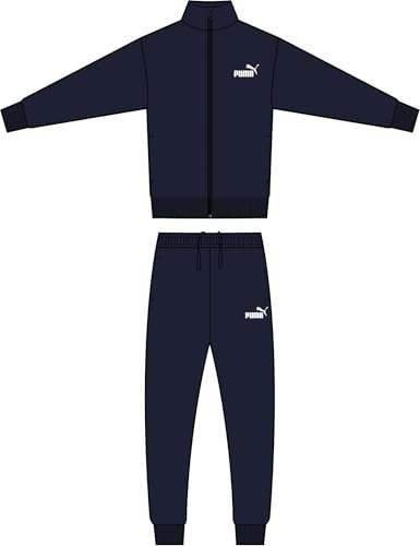 PUMA Unisex ESS Poly Suit cl Gestrickte Anzüge, New Navy, M