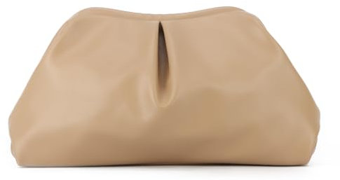 Syrads Morbido PU In Pelle Pochette Borse per Le Donne Formale Borsa Da Sera Elegante Borsa,Khaki