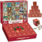 Advent Calendar 2025 Christmas Jigsaw Puzzle - 1008 Pieces | Holiday Santa Theme, 24-Day Countdown for Adults, Kids & Teens | Family Fun Game & Perfect Christmas Gifts