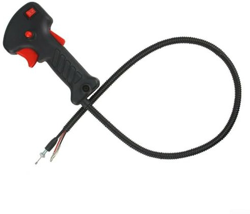 Poignée de débroussailleuse - Manipulation facile - Câble de déclenchement - Accessoires de jardinage - Outils pour débroussailleuse Geko pour Gazela