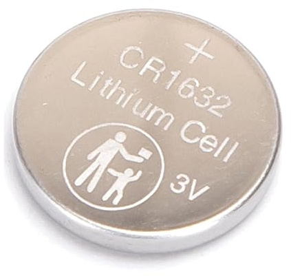 CR1632 3V Knopfzelle Perfekt für elektronische Geräte Inklusive 2 Stück für maximale Lebensdauer und Leistung in Ihren Gadgets Halten Sie Immer die verfügbare Energie!