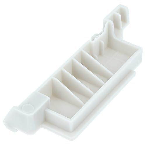 vhbw Türöffner für Mikrowelle kompatibel mit Samsung ME83M/XSE, ME83M/ZAM, ME83M/XSA, ME83M-B3/SA - Hebel für Türmechanismus, Weiß
