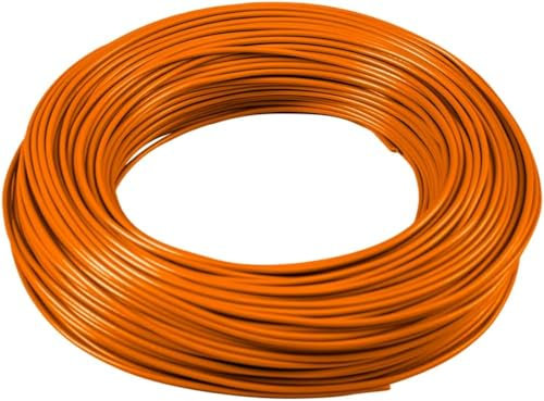 Cavo Icel FS17, Matassa Metri, Filo Elettrico Unipolare Isolante, Impianti Elettrici, Case, Imprese Edili (Arancio, 1 x 1,5 mm)