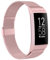 ZWGKKYGYH Compatible with Fitbit Charge 4 and Fitbit Charge 3 Bands for Women Men, Rose Gold Stainless Steel Mesh Metal Band Replacement Accessories Bracelet Strap for Women Men, Small