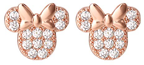 Minnie Mouse Ohrringe Mit Kleiner Schleife