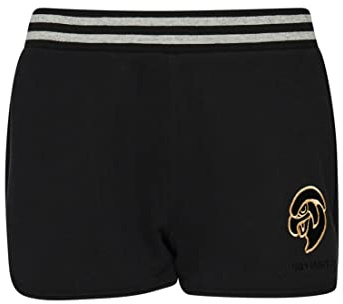 Superdry Damen Vintage Collegiate Shorts Schwarz 40