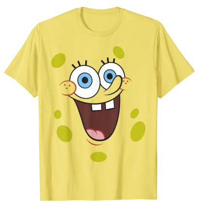 SpongeBob SquarePants Halloween Big Face Costume Tee T-Shirt